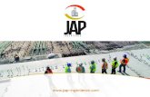 perfil empresarial jap ingenierosjap-ingenieros.com/pdf/perfil_empresarial_jap_ingenieros.pdf · JAP INGENIEROS Quienes Somos J.A.P. Ingenieros es una empresa de construcción que