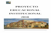 PROYECTO EDUCATIVO INSTITUCIONAL · 2020. 5. 17. · T A L C A ESCUELA CARLOS SPANO- AVENIDA CIRCUNVALACIÓN ... conducir la realización del Proyecto educativo Institucional, con