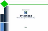 SYNERGOS · PowerPoint Presentation Author: Ing. Armando Fuentes Montero Created Date: 8/10/2020 5:15:02 PM ...