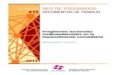 CLACSO RED DE POSGRADOS #15 DOcumEntOS DE tRAbAjO · El presente trabajo es resultado de la realización del seminario virtual cLAcSO titulado “territorialidades, nacionali- dades