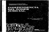 Construimos la Democracia fortaleciendo el Poder Judicial ...€¦ · establecido en la Constitución. Independencia Económica La independencia funcional esta ligada a las condiciones
