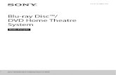 Blu-ray Disc™/ DVD Home Theatre Systemmultimedia.fnac.com/multimedia/editorial/pdf/4905524818871.pdf · Blu-ray Disc™/ DVD Home Theatre System Mode d’emploi. 2FR N’installez
