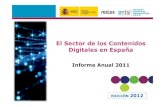 ElSector de los Contenidos Digitales en Españasie.fer.es/recursos/richImg/doc/18560/presentacion...Impulso de los contenidos digitales en España Objetivo 2.3 Impulsar la producción