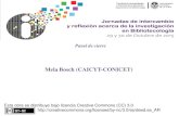 Mela Bosch (CAICYT-CONICET)jornadabibliotecologia.fahce.unlp.edu.ar/jornadas-2015/archivos-pdf/... · Humanidades Digitales + DIGITAL Ciencias Sociales y Humanidades 12 Las nuevas