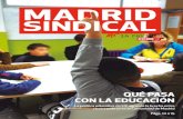 MADRID SINDICAL - usmr.ccoo.es · Facebook La red social por antono-masia cuenta con perfil de Madrid Sindical, con más de 7.400 seguidores, y de CCOO de Madrid, con más de 2.400.