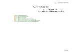 UNIDAD IV 4 LOGICA COMBINACIONALphpsqlc.freestarthost.com/materias/sist_digitales/digitales2.pdf · En la unidad 2 se introdujo el álgebra booleana como una forma para expresar de