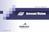 Presentacion ARECONT - CCTV Center (2009) · Cámara IP color de 1.3 megapíxel Resolución 1280x1024 Hasta 30 ips @ 1280x1024 Óptica ½” - 0.1 lux @ F1.4 Compresión H264 / JPEG
