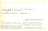 Los prestamistas internacionales de última instanciarevistas.bancomext.gob.mx/rce/magazines/293/8/RCE8.pdf · Comercio Exterior, vol. 35, nlim. 4, México, abril de 1985, pp. 384-393