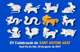 XV Celebració de SANT ANTONI ABAT · A la meva infància, a Sant Pol de Mar, hi havia molts cavalls que compartien habitacle amb moltes famílies a la vila marinera, perquè era