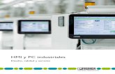 HMI y PC industriales - dam-mdc.phoenixcontact.com · Con nosotros obtendrá un convincente paquete global queincluye diseño, calidad y servicio. ... red de sensores. La variación