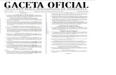 GACETA OFICIAL - juris-line.com.ve · 2019. 3. 7. · Venezuela, S.A., (PDVSA), aprobada por su Junta Directiva No 2013-08 de fecha 21 de octubre de 2013, por el monto que en ella
