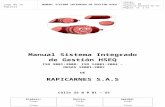marcelajohanna.files.wordpress.com€¦  · Web viewEste manual se utiliza internamente para orientar a los empleados de Rapicarnes S.A.S con respecto a los diversos requisitos de