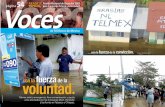 Imagen: Agencia EFE · 2014. 2. 1. · Quienes llevaron la ayuda de Fundación Telmex a las localidades más afectadas fueron: Bienestar Social, la Red de Voluntarios Telmex, el Grupo