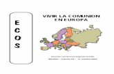 VIVIR LA COMUNION E EN EUROPA C O Ssaintefamillebordeaux.org/media/files/europa_esp.pdf · 2013. 11. 24. · 1 Introducción “Vivir la comunión en Europa” fue el gran tema de