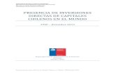 Presencia de inversiones directas de capitales chilenos en el mundo ...static.emol.cl/emol50/documentos/archivos/2014/12/09/2014120993… · Estructura sectorial de la inversión