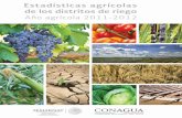 Estadísticas agrícolas - Comision Nacional del Agua · Nota: La base de datos del año agrícola 2011/12 fue compilada y revisada por la Gerencia de Distritos de Riego de la Conagua