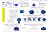 Rondout Valley Gildan Performance T Shirt Jerzees NuBlend® … · 2016. 9. 7. · Pom Pom Beanie $16.00 Embroidered with RV FOOTBALL or CHEER Royal and White Ultra Club Blanket 50"