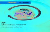 MasterSeal 7000 CR - BASF 7… · Desafío en el tratamiento de aguas residuales ... La solución para retos extremos Los dos colores de MasterSeal 7000 CR – rojo y gris – permiten