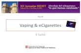 Vaping & · PDF file • ^cigarrillo electrónico • ^cigarro electrónico, • ^fumar electrónicamente _ • ^cigarrillo ecológico o verde Definiciones The electronic cigarette