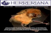 Año 13, No. 1, 2017 Publicación académica sin fines de ...refama.org/wp-content/uploads/2017/11/Herreriana-Vol-13.pdfse comunican los animales en nuestro mundo ruidoso?”. Con
