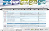 Avantatges 2019-2020. Forfet esquí de muntanya · Especial Gratis Cenit - Golf Fontanals ... Proveïdor Promoció Condicions d’aplicació ... Vàlid hivern 2019/2020 Vàlid estiu