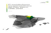 El metabolismo socioeconómico del País Vasco, 1996-2010 · En este sentido, la ecología industrial –entendiendo el término industrial en sentido amplio, es decir, abarcando