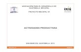 Resumen Mecapal VII - LA MANCHUELAlamanchuela.es/sites/default/files/documentacion/696.pdf · MECAPAL VII 05/02/13 San Vicente Chim AltaVista, Cedro AltaVista, Provincia Chiquita