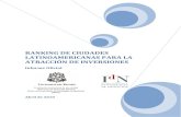 RANKING DE CIUDADES LATINOAMERICANAS PARA LA … Digital CNC... · 2012. 6. 23. · Ranking de ciudades latinoamericanas para la atracción de inversiones Abril 2010 6 a. Significado