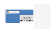 Ley de Mercado de Valores · TEXTO ÚNICO ORDENADO DE LA LEY DEL MERCADO DE VALORES DECRETO LEGISLATIVO Nº 861 TITULO I DISPOSICIONES PRELIMINARES Y DEFINICIONES Artículo 1.- Finalidad