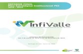 INFORME FINAL Plan Estratأ©gico Institucional PEI Informe Final PEI 2016 - 2019 Presentaciأ³n El presente