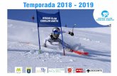Temporada 2018 - 2019€¦ · Horario: de 10:00 a 13:00 h. Días de esquí: 28. Fecha de inicio: 2 de Enero 2.019 GRUPO MASTER Grupo destinado a adultos, principalmente padres de
