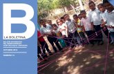 LA BOLETINA - Zaragoza con Leónzaragozaconleon.org/documentos/LaBoletina-14.pdf · actividades en torno a los ODS (Objetivos de Desarrollo Sostenible) en centros de B enseñanza.