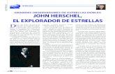 A L GRANDES OBSERVADORES DE ESTRELLAS DOBLES JOHN … · 2013. 4. 9. · la astronomía, la física o la química. Envidiado por su inteligencia natu - ral y sus conocimientos,tuvo