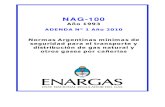 Adenda Nro 1 2010 03-11-2010 - ENARGAS€¦ · Adenda N° 1 año 2010 de la NAG-100 año 1993 Prólogo La Ley 24.076 - Marco Regulatorio de la Actividad del Gas Natural - crea en