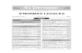 Cuadernillo de Normas Legales - Gaceta Jurídica · NORMAS LEGALES El Peruano 439778 Lima, domingo 27 de marzo de 2011 R.VM. Nº 211-2011-MTC/03.- Otorgan autorización a la empresa