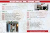 FIESTAS PATRONALES EN HONOR A LA VIRGEN DE LA CABEZA Fiestas Patronales.pdf · 13:00 h Misa solemne (Iglesia Nuestra Señora de la Cabeza) 20:00 h Procesión en honor a la Virgen