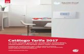 Catأ،logo Tarifa Tarifa General Cآ  Catأ،logo Tarifa 2017 Marzo 2017 ... 2016 Saunier Duval fabrica