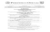 PERIÓDICO OFICIAL - gob.mx · periódico oficial victoria, tam., jueves 31 de enero de 2019 página 3 gobierno del estado poder legislativo h. congreso del estado congreso del estado