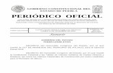 GOBIERNO CONSTITUCIONAL DEL ESTADO DE PUEBLA … los M… · 2 (Sexta Sección) Periódico Oficial del Estado de Puebla Lunes 21 de diciembre de 2015 GOBIERNO DEL ESTADO PODER LEGISLATIVO