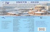 INSTR - 2020instr20.inp.nsk.su/Poster_INSTR_2020.pdf · INSTR - 2020 24 - 28 February, 2020, BINP, Novosibirsk, Russia This conference is in close relationship with those held in