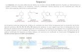 Presentación de PowerPointdepa.fquim.unam.mx/amyd/archivero/LipidosSimples_33794.pdf · 2017. 3. 17. · Los terpenos contienen átomos de carbono en múltiplos de cinco. Estos compuestos