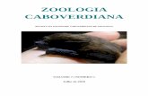 ZOOLOGIA CABOVERDIANA Caboverdiana... · English summary). Zoologia Caboverdiana will be published biannually, with issues in spring and autumn. ... Portugal/ Uni-CV, Universidade