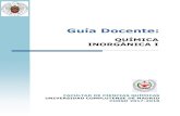 Guía Docente - UCMquimicas.ucm.es/data/cont/media/www/pag-100675... · Tabla Periódica. Se pretende que el alumno adquiera los conocimientos adecuados que le permitan conocer y