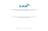 CORPORACIÓN AUTÓNOMA REGIONAL DE CUNDINAMARCA CAR … · El Plan de Acción 2012 -2015, aprobado por el Consejo Directivo de la Corporación Autónoma Regional de Cundinamarca –