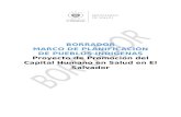 BORRADOR MARCO DE PLANIFICACIÓN DE PUEBLOS INDIGENAS ...asp.salud.gob.sv/regulacion/pdf/otrosdoc/marco_planificacion_puebl… · 5 MARCO DE PLANIFICACIÓN DE PUEBLOS INDÍGENAS intercultural