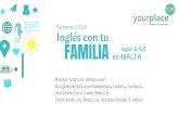 Inglés con tu familia en Malta. Presentación · Puedes completar el paquete de clases de inglés con sesiones de Inglés y Teatro e Inglés y Manualidades, dos veces a la semana,