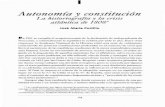 Autonomía y constituciónaleph.academica.mx/jspui/bitstream/56789/8076/1/... · En 1961 se cumplía el sesquicentenario de la declaración de independencia de ... una más exitosa