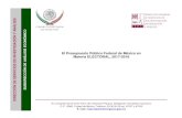 El Presupuesto Público Federal de México en Materia … · 2018. 5. 7. · El Presupuesto Público Federal de México en materia ELECTORAL, 2017-2018 Índice General Contenido Página