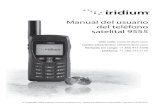 Manual del usuario del teléfono satelital 9555€¦ · información sobre Garantía Limitada, condiciones sobre el producto y los servicios satelitales, asistencia cubierta por la