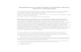 PROGRAMA DE LA ESPECIALIDAD DE CIRUGÍA PLÁSTICA, … · Denominación Oficial (RDC BOE 14/02/03) de la Especialidad y requisitos: Cirugía Plástica, Estética y Reparadora. Duración: